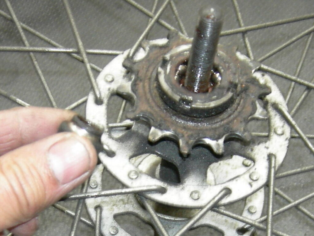 自転車の後輪からカラカラ音がするのはなぜですか？原因と対策