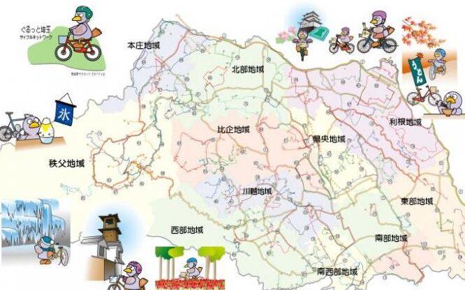 自転車走行のおすすめスポットとルート紹介