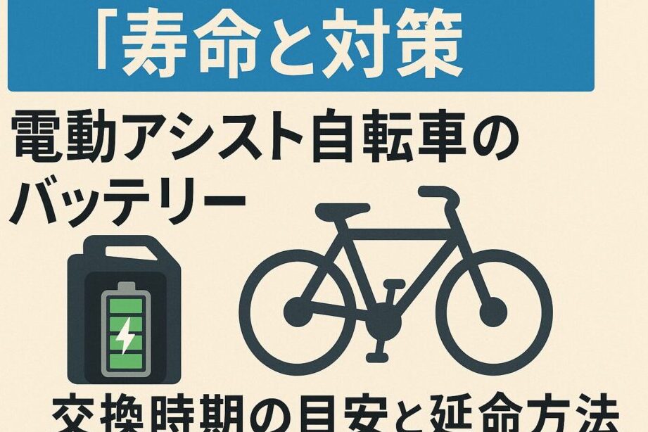 電動自転車はいつまで使える？寿命とメンテナンスのポイント